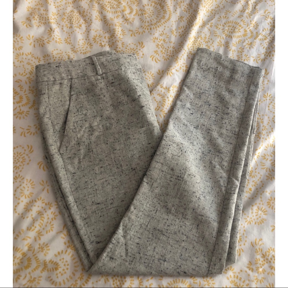 Hugo Boss grey tweed dress pants